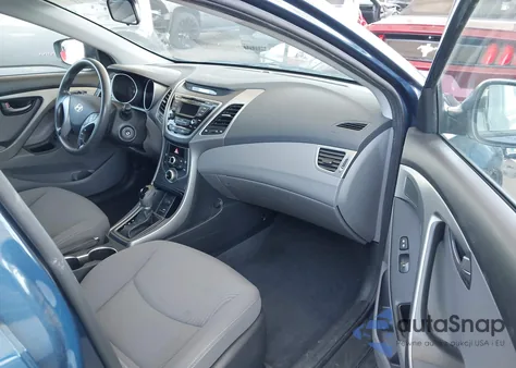2014 Hyundai Elantra Se from USA, damaged, VIN KMHDH4AE5EU203280